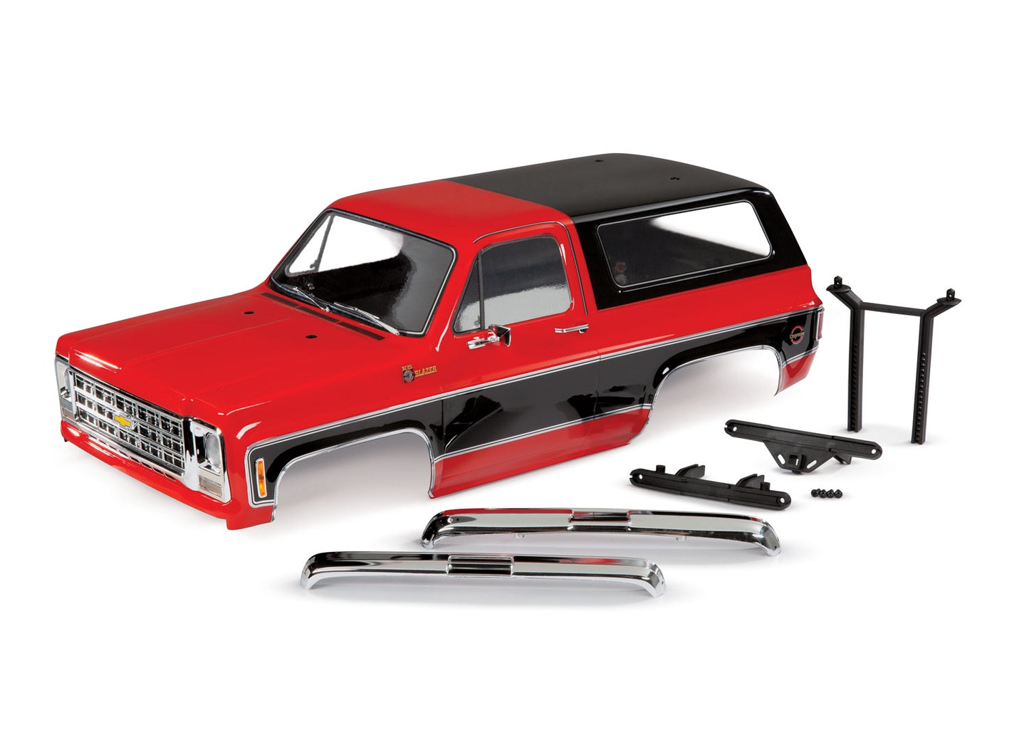 Traxxas TRX-4 1979 Chevrolet Blazer Red Clipless Body TRA8126-RED