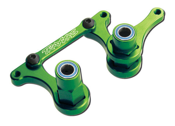 Traxxas Green Aluminum Steering Bellcranks TRA3743G