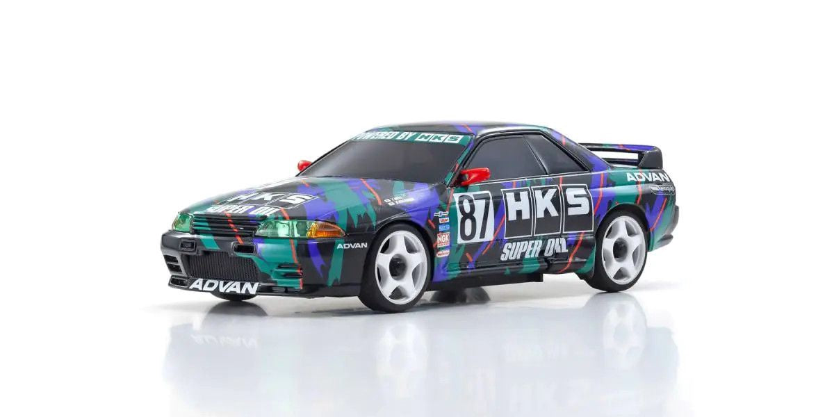 Kyosho Mini-Z AWD Hks Skyline Gt-r (R32) 1993 #87 32652HK (1) MA-020 AWD Mini-Z KYO32652HK