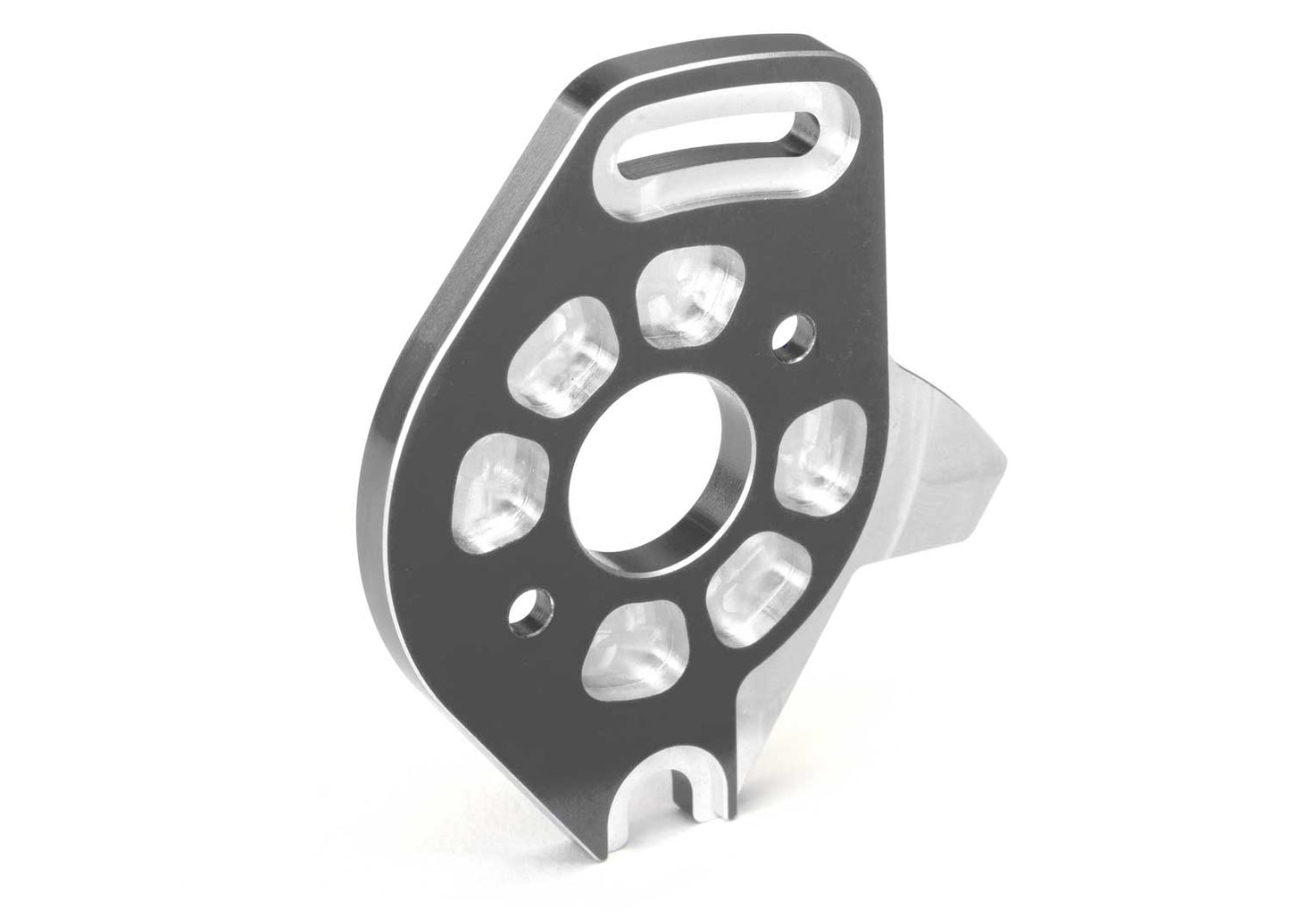 Traxxas Gray Aluminum Machined Motor Plate TRA6890-GRAY