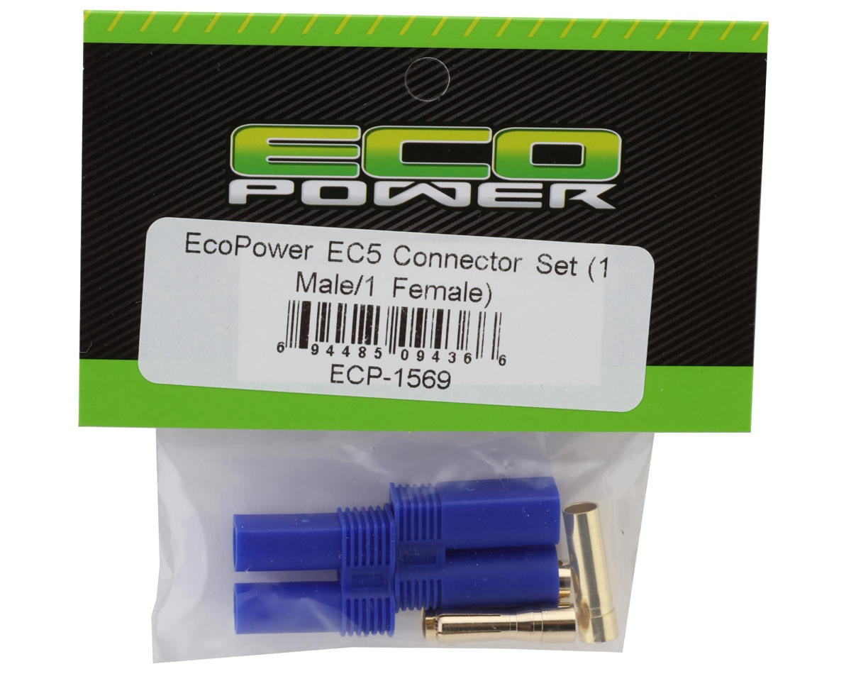 EcoPower EC5 Style Connectors (Male/female) (2) ECP-1569