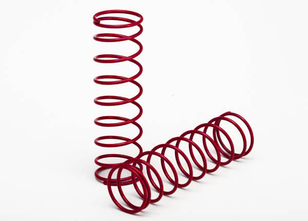 Traxxas Red Front Springs (2) TRA3758R