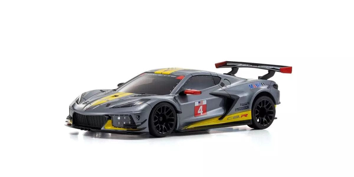 Kyosho Mini-Z Rwd MR-04 Readyset Chevrolet Corvette C8.r Gunmetal KYO32356GM