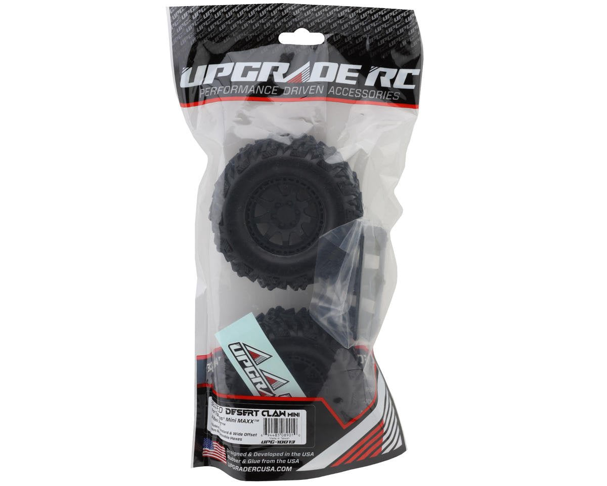 Upgrade RC Dirt Claw 2.2" Pre-mounted Belted Tires UPG-10013