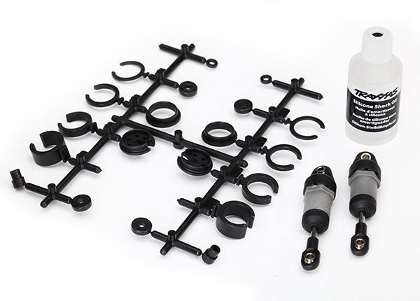 Traxxas Short Gray Ultra Shocks w/ Spacers (2) TRA8360