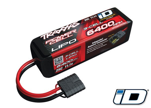Traxxas 6400mAh 11.1 Volt 3-cell Lipo Battery TRA2857X