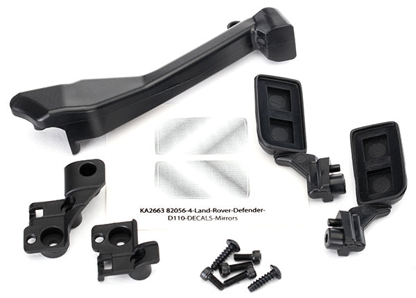Traxxas TRX-4 Land Rover Defender Side Mirrors & Snorkel TRA8020