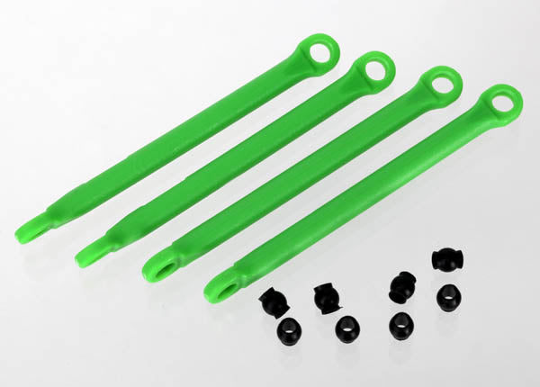 Traxxas Green Composite Push Rod Set w/ Hollow Balls (8) TRA7118G