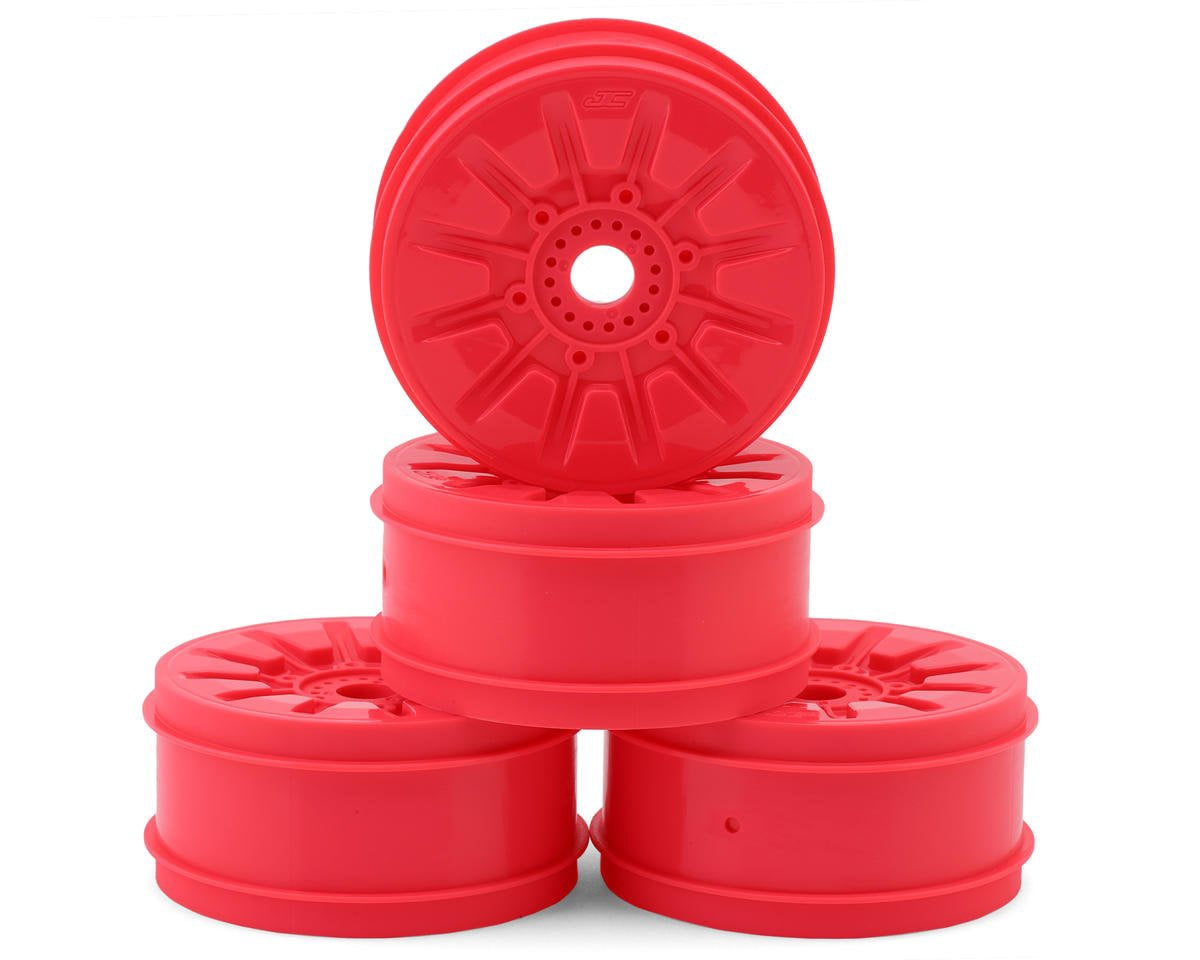 JConcepts Pioneer 83mm 1/8th Buggy Wheels (RM2 Pink) (4) JCO8158-4
