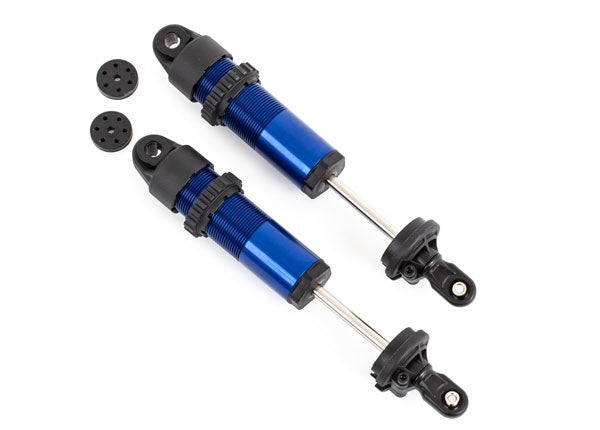 Traxxas Blue Aluminum Long Gt-maxx Shocks (2) TRA9661