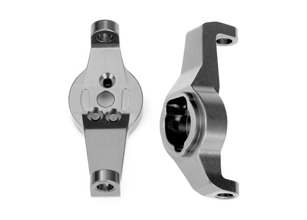 Traxxas Gray Aluminum Caster Blocks (L&R) TRA8232A