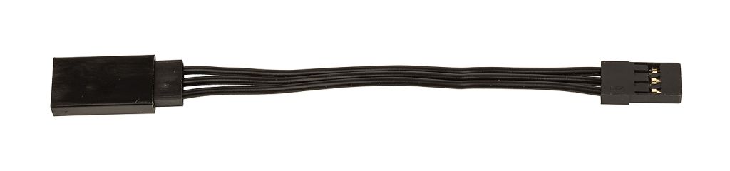 Reedy 75mm Servo Wire Extension Lead (Black) ASC27163