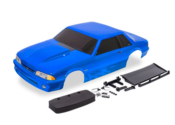 Traxxas Ford Mustang Drag Slash Blue Body TRA9421X