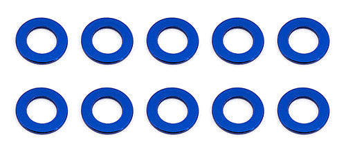 Team Associated 5.5x0.5mm Aluminum Ball Stud Washer (Blue) (10) ASC31381