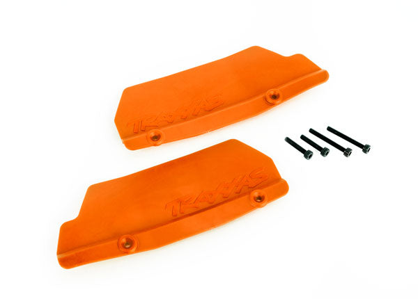 Traxxas Orange Rear Mud Guards w/ Screws TRA9519T