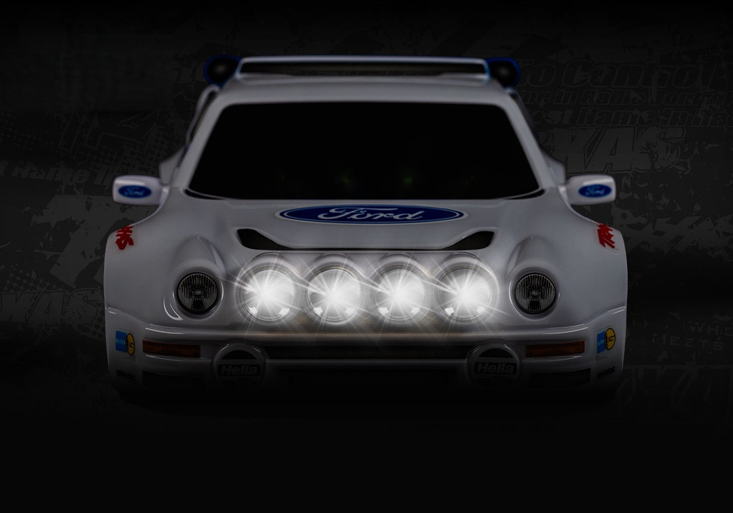 Traxxas White Ford RS200 LED Light Pod TRA10885-WHT
