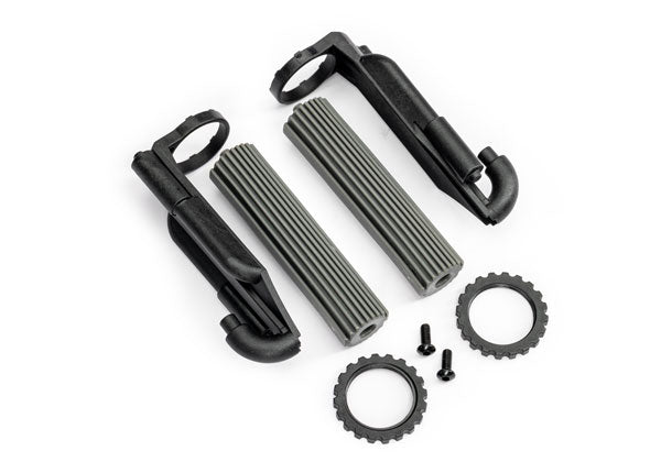 Traxxas Gray Rear Shock Reservoirs (2) TRA10967-GRAY