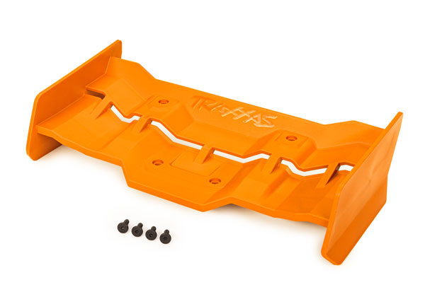 Traxxas Xrt Orange High-downforce Wing w/ Hardware TRA7821T