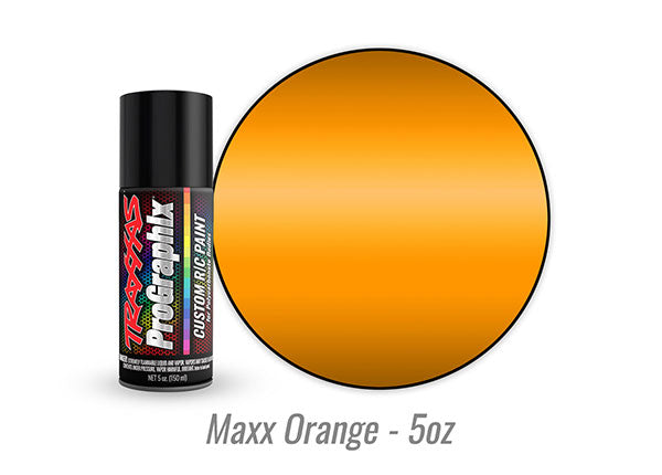 Traxxas Orange Prographix Paint (5oz Spray Can) TRA5051