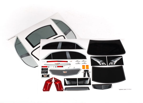 Traxxas 4-tec 2.0 Cadillac Cts-v Decal Sheets TRA8393