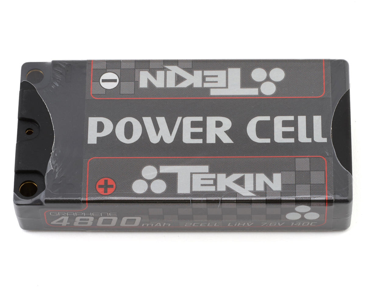 Tekin Power Cell 2S Shorty 140C Lcg Graphene Lipo Battery (7.6v/4800mah) TEKTT1619