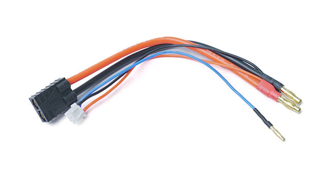 Racers Edge Battery Adapter: F Trx to 4mm Bullets w/ 2S Xh Balance Plug RCE1627