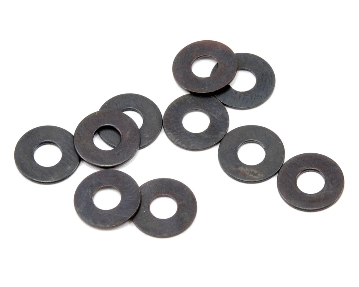 Tekno M3x8mm Washer (Black, 10pcs) TKR1221
