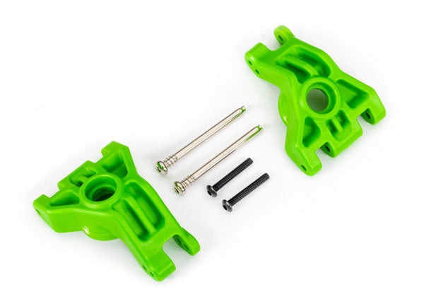Traxxas Green Extreme HD Stub Axle Carriers & Hardware (L&R) TRA9050G
