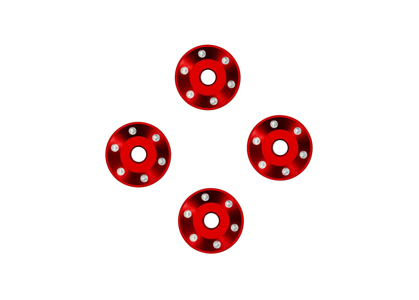 Traxxas Aluminum Wheel Washers (4) TRA10257