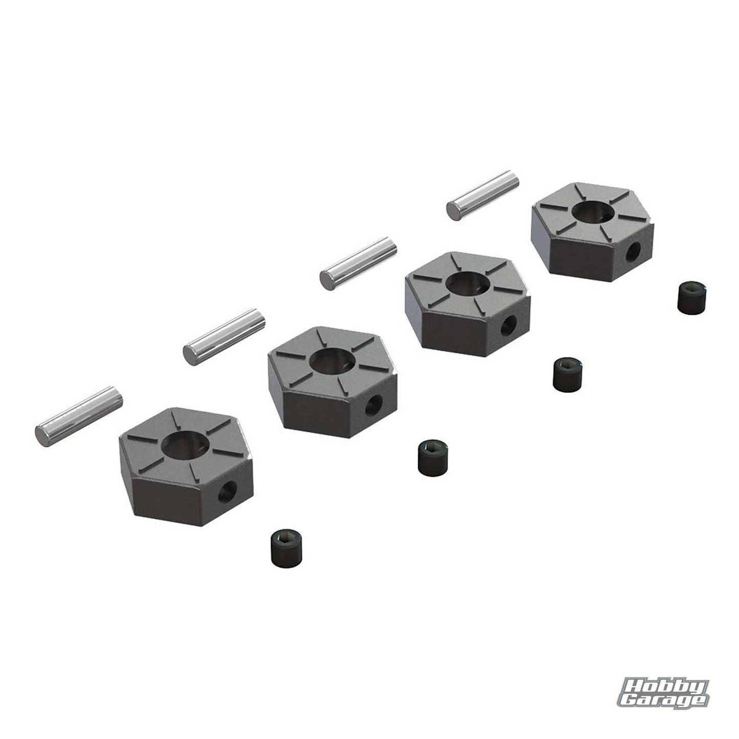 ARRMA AR310816 Wheel Hex Metal 12mm (4) ARAC9473