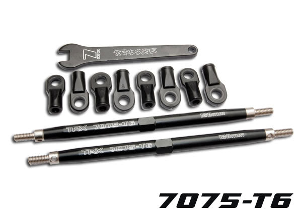 Traxxas Tubes 128mm Black Aluminum Toe Links (2) TRA5338A