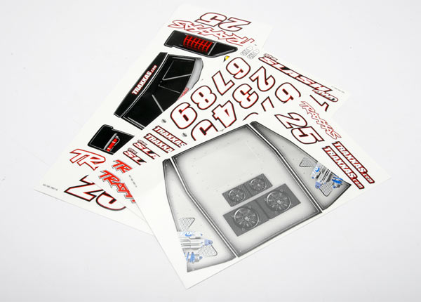 Traxxas 1/16 Slash Decal Sheets TRA7013