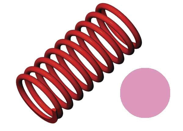 Traxxas 1/10 GTR Springs (5.4-rate Pink Stripe) (2) TRA5443