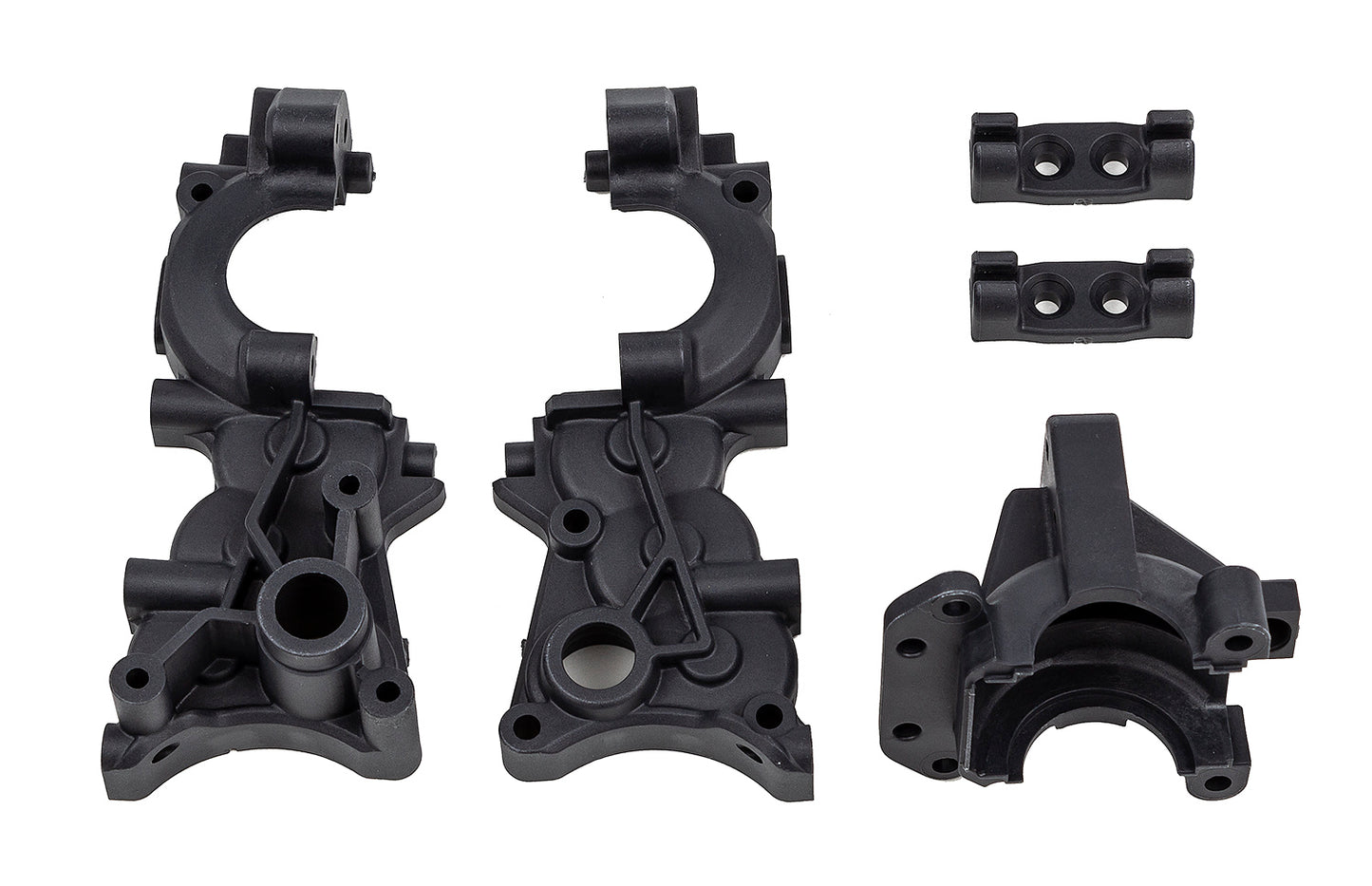Team Associated RC10B7/RC10B7D Factory Team Laydown Gearbox (Carbon) ASC92406