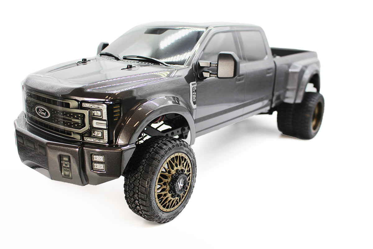 Cen Ford F450 Sd KG1 Edition 1/10 RTR Custom Dually Truck (Dark Grey) CEG8987