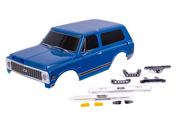 Traxxas TRX-4 1972 Chevrolet Blazer Blue Clipless Body TRA9130-BLUE
