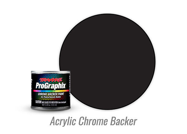Traxxas Black Acrylic Prographix Backing Paint (100ml) TRA5044