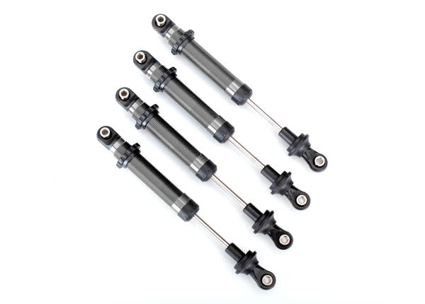 Traxxas Long Silver Aluminum Gts Shocks (4) TRA8160