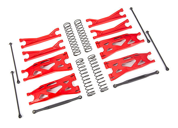 Traxxas Red X-maxx Widemaxx Suspension Kit TRA7895R
