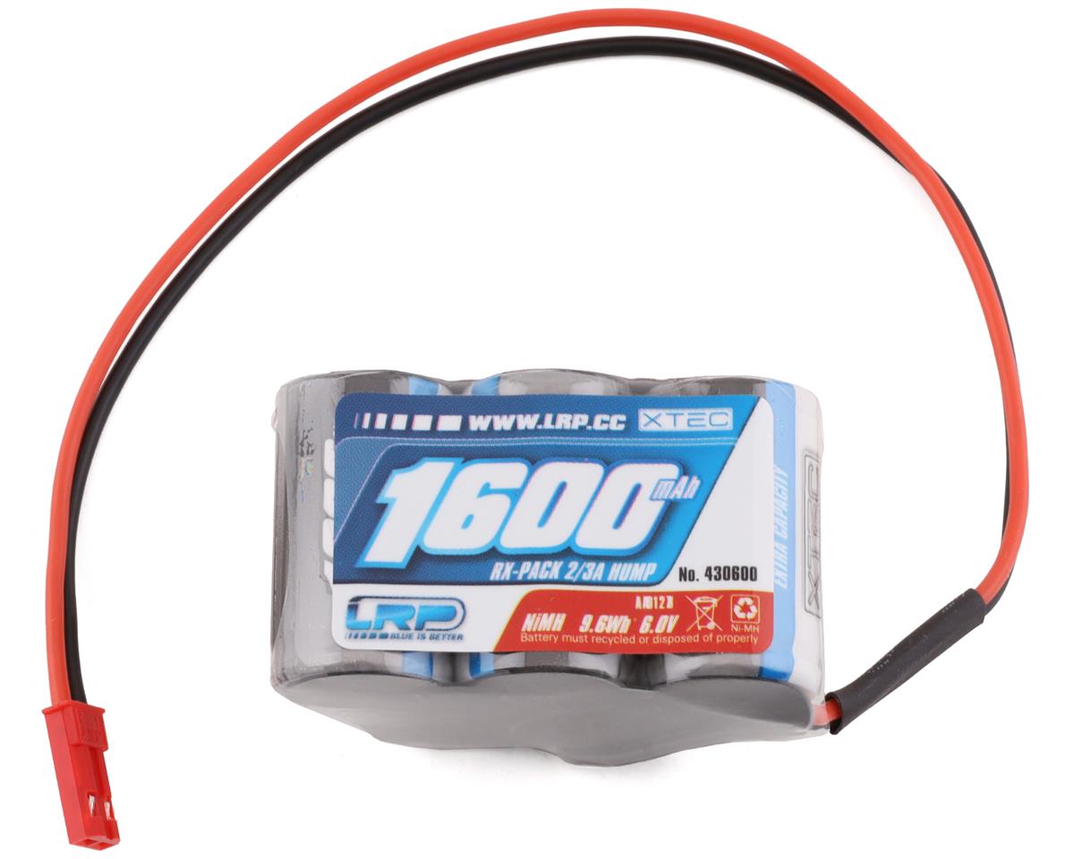 Lrp Xtec 5-cell 6.0v Nimh Hump Receiver Pack (1600mah) LRP430600