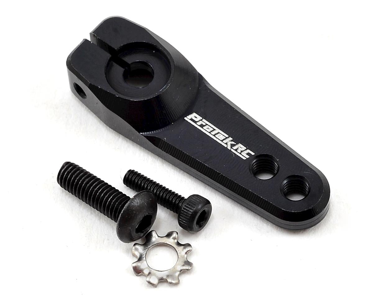 ProTek Aluminum Clamping Servo Horn (Black) (25t-protek) PTK-7819-BK