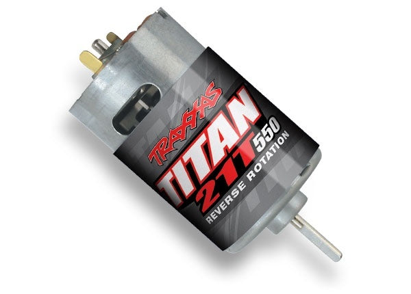 Traxxas Titan 21-turn Reverse Rotation Brushed Motor TRA3975R