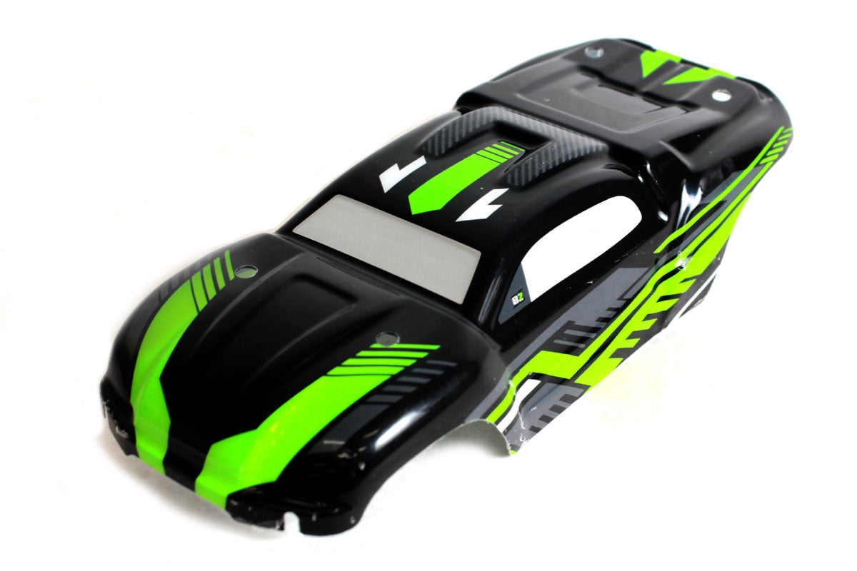BlackZon Slyder St Body (Black/green) BZN540092