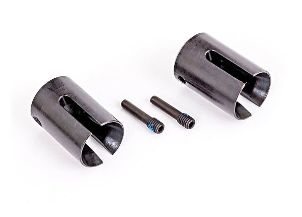 Traxxas Extreme HD Machined Steel Drive Cups (2) w/ Screws TRA8652X