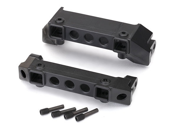 Traxxas Bumper Mounts w/ Screw Pins (F&R) TRA8237