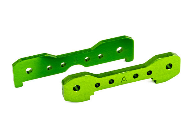 Traxxas Green 6061-T6 Aluminum Front Tie Bars (2) TRA9527G