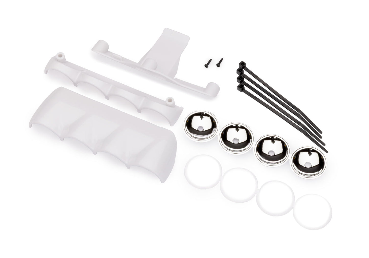 Traxxas White LED Light Pod Housing TRA10884-WHT