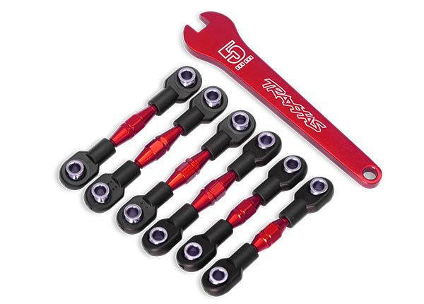 Traxxas Red Aluminum Turnbuckle Set TRA8341R