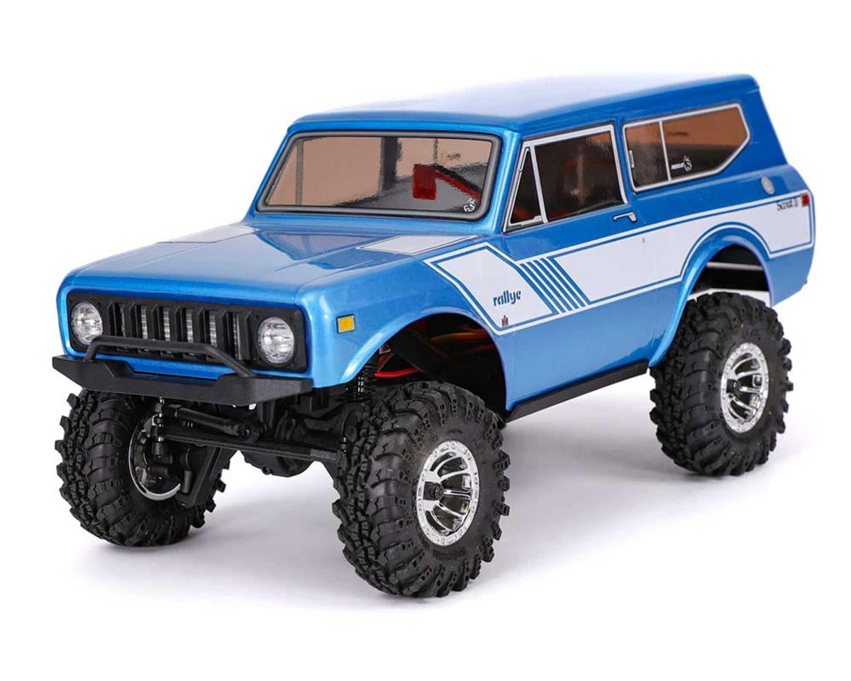 Redcat Ascent-18 International Scout Ii 1/18 4WD RTR Rock Crawler (Blue) W/2 RER37863