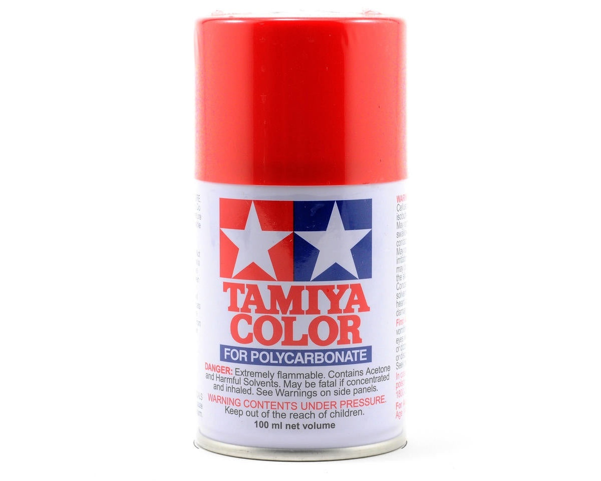 Tamiya Paint for Polycarbonate, PS-34 Bright Red TAM86034